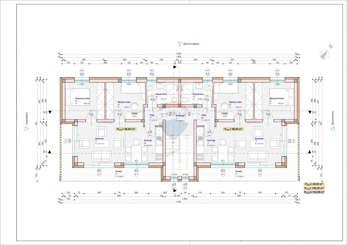 Terreno edificabile Sveta Klara, Novi Zagreb - Zapad, 436m2