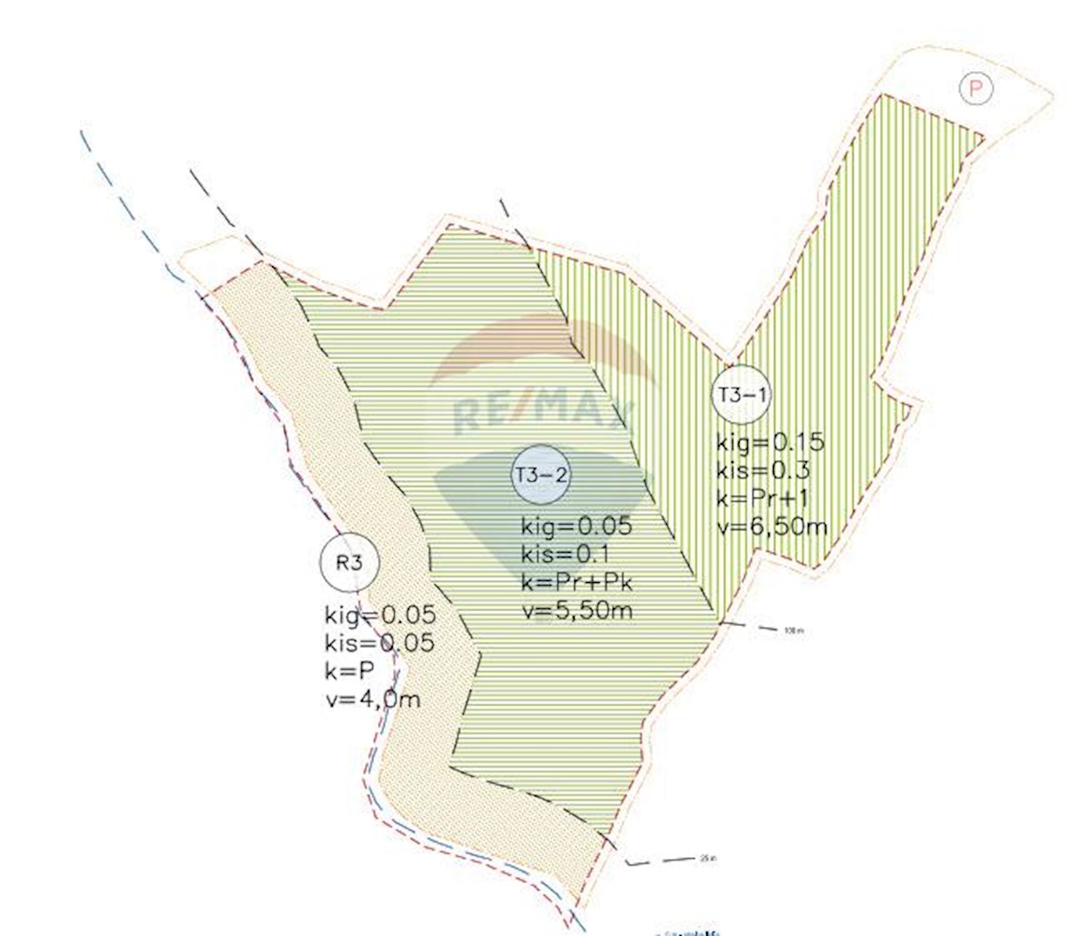 Terreno edificabile Kruševo, Obrovac, 31.922m2