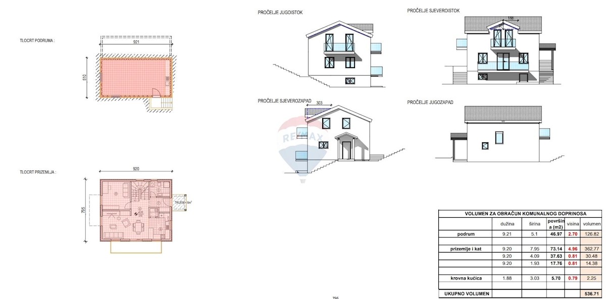 Terreno edificabile Žegoti, Kastav, 746m2