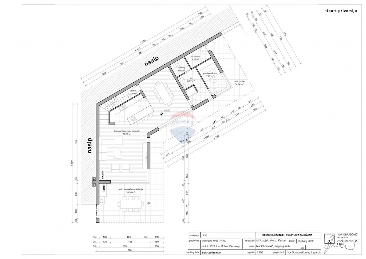 Terreno edificabile Mošćenička Draga, 957m2