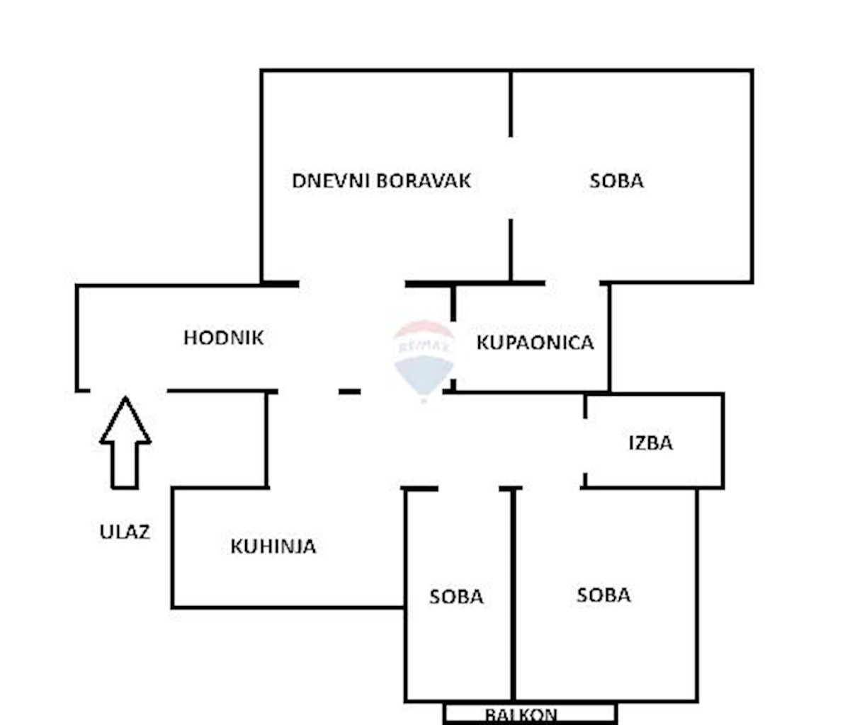 Appartamento Donji grad, Donji Grad, 126m2