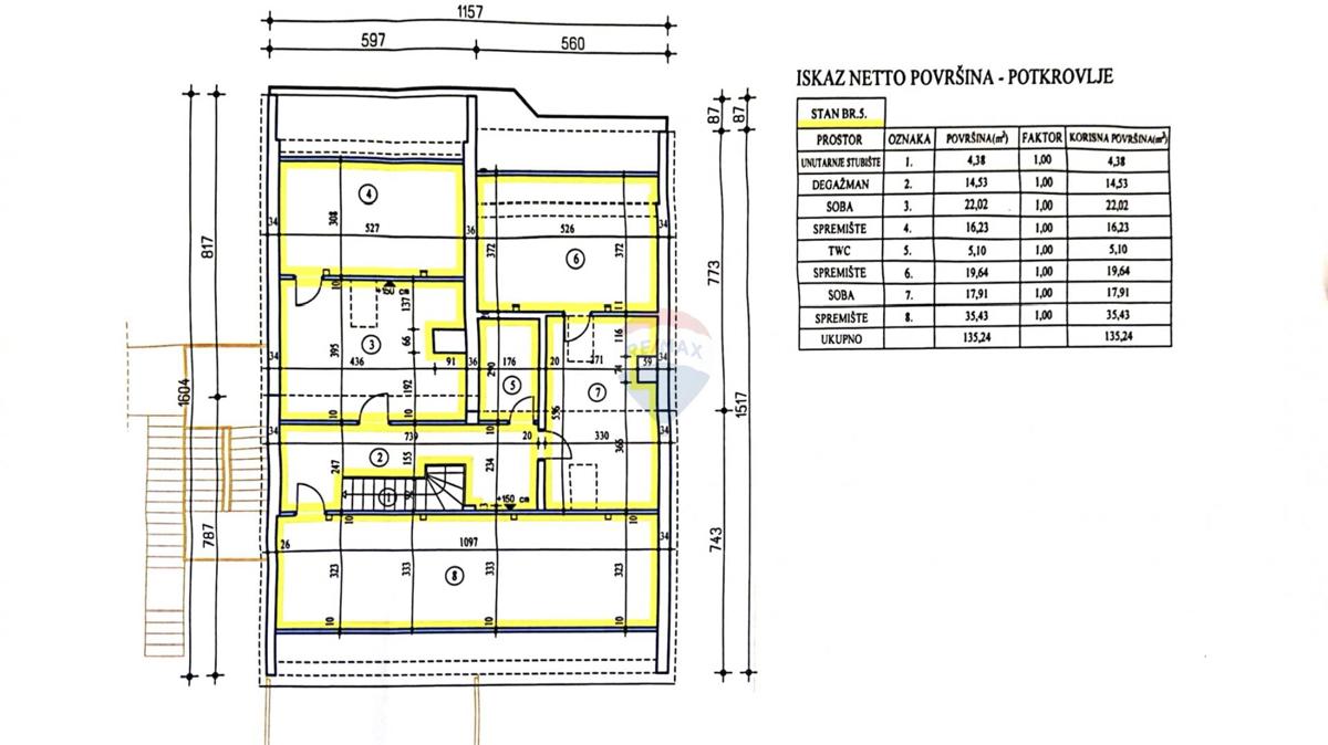 Appartamento Brestovice, Kastav, 296m2