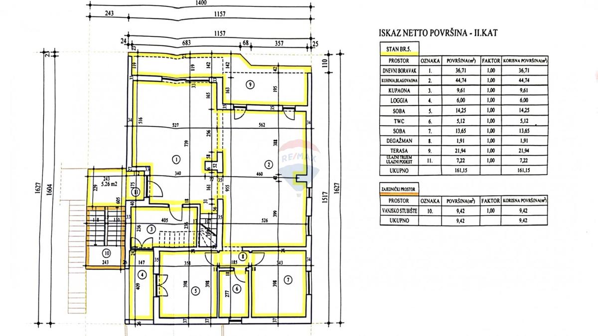 Appartamento Brestovice, Kastav, 296m2