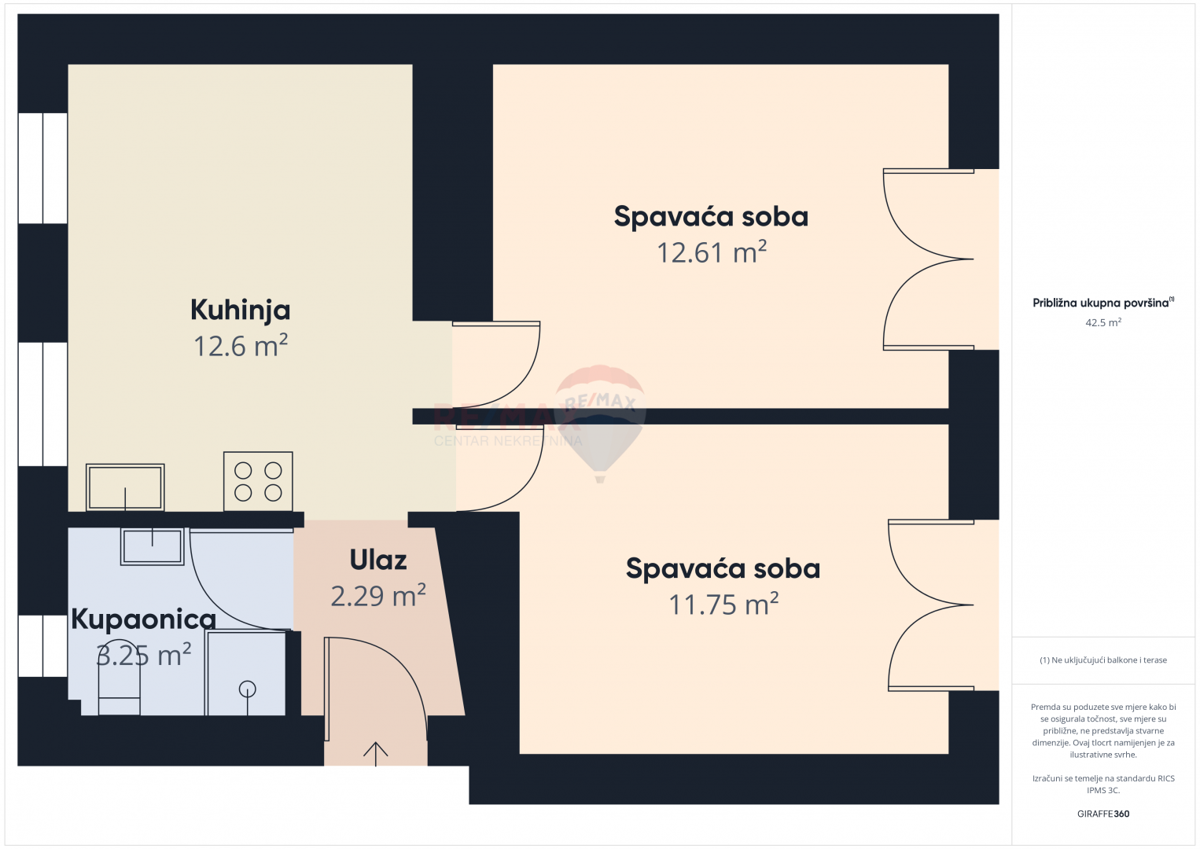 Appartamento Dramalj, Crikvenica, 49m2