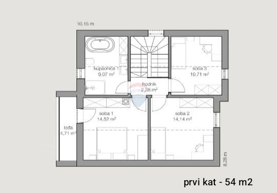 Terreno edificabile Laginji, Žminj, 1.106m2