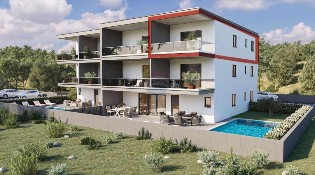 Appartamento Novigrad, 78,07m2