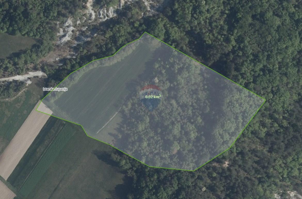 Terreno non edificabile Trviž, Pazin - Okolica, 36.921m2