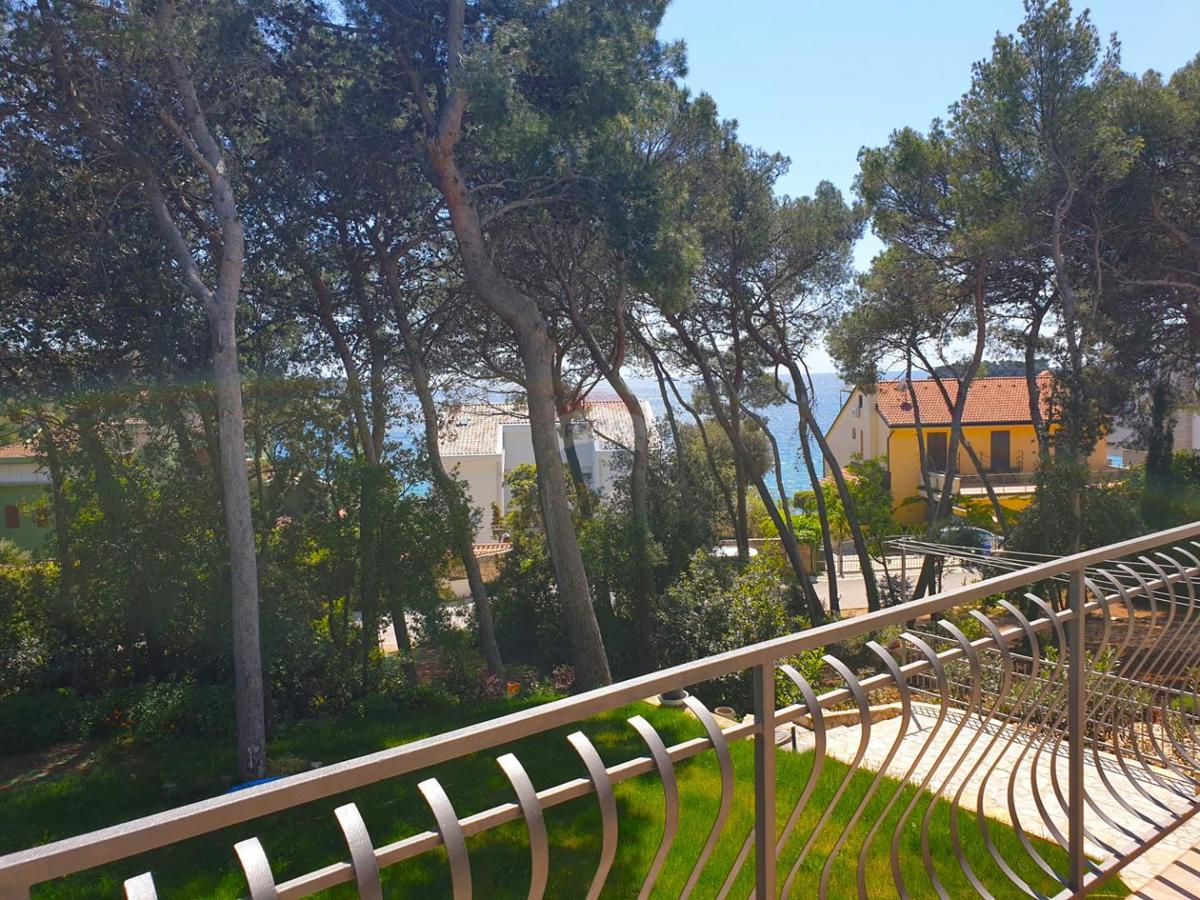 Istria, Rovigno, casa nel boschetto vicino al mare, parcheggio, 6 appartamenti