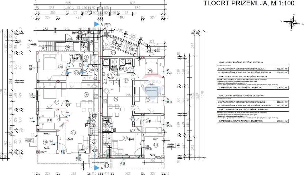 Appartamento Novigrad, 86m2