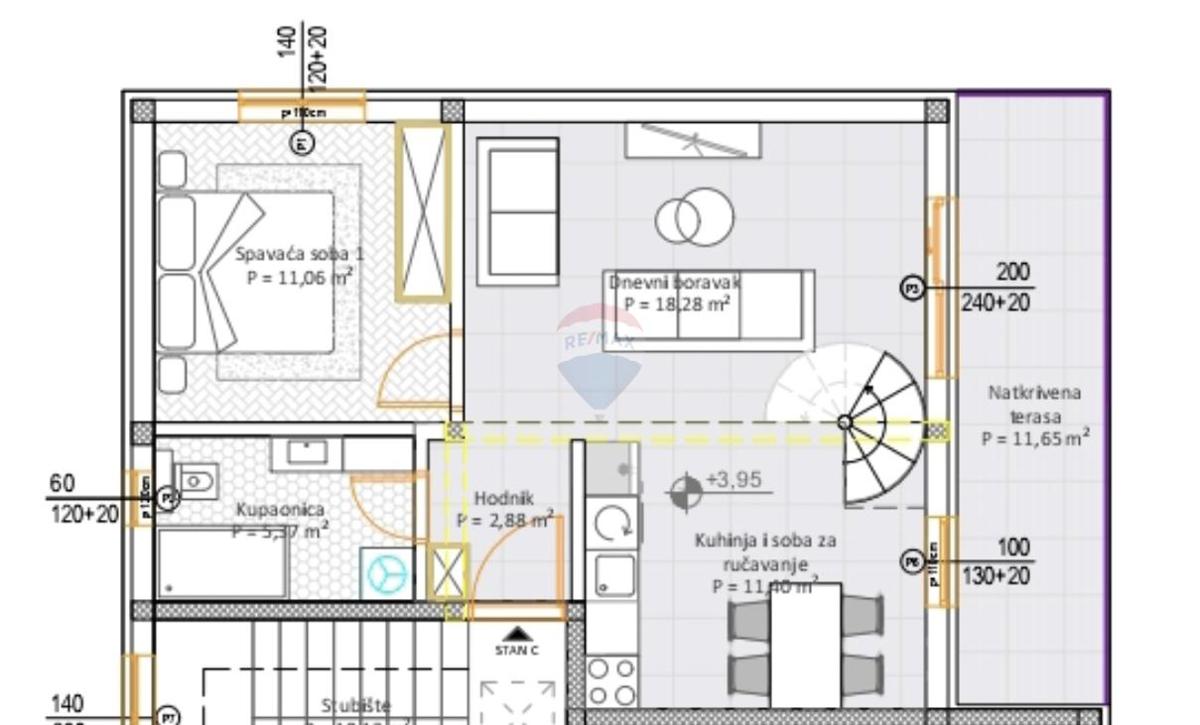 Istria, zona di Fasana – Appartamento bilocale in nuova costruzione
