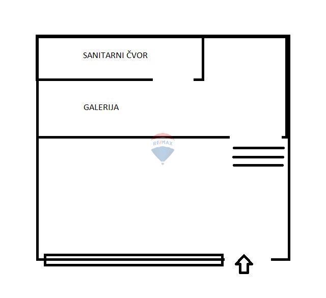 Attività commerciale Malešnica, Stenjevec, 32m2