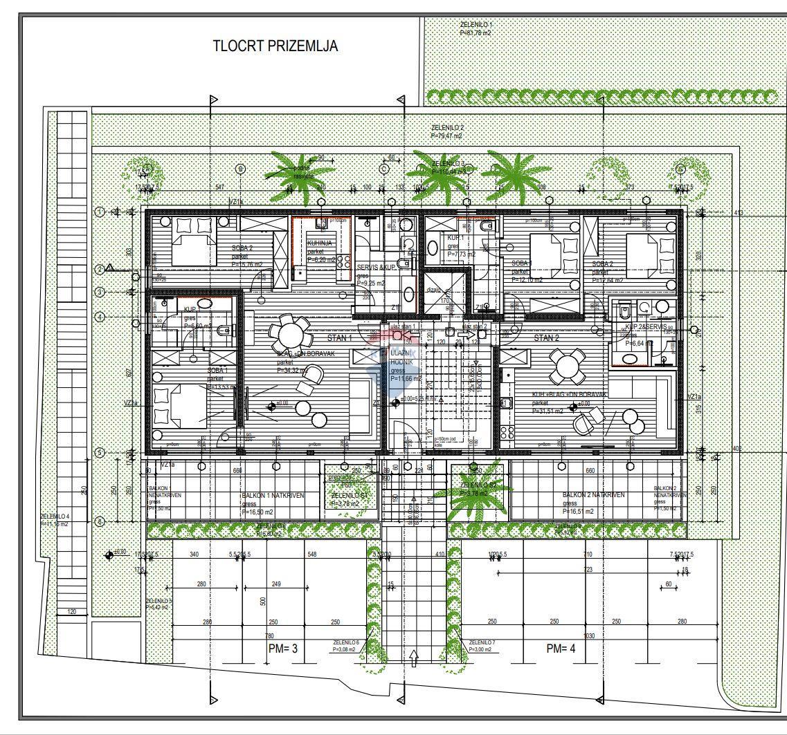 Appartamento Novi Vinodolski, 100m2