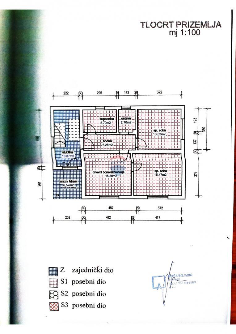 Appartamento Selčina, Sesvete, 72,33m2