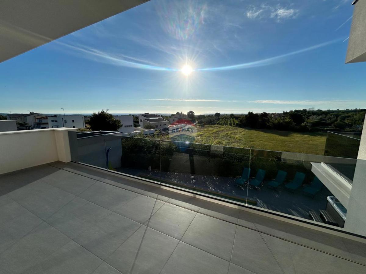 Istria, Vodnjan, Galižana – Villa con vista panoramica, 190 m², piscina, vista aperta