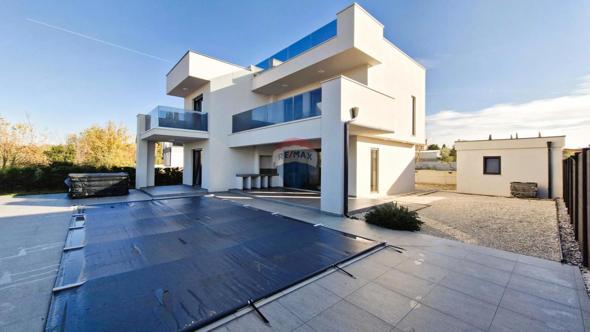 Istria, Vodnjan, Galižana – Villa con vista panoramica, 190 m², piscina, vista aperta