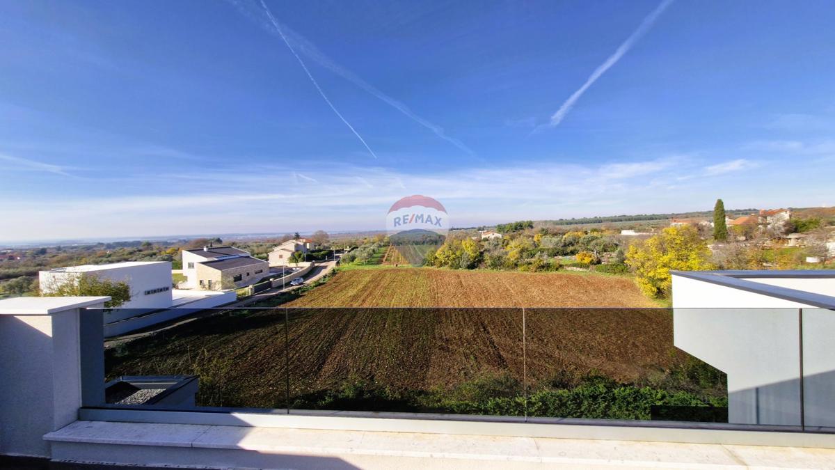 Istria, Vodnjan, Galižana – Villa con vista panoramica, 190 m², piscina, vista aperta
