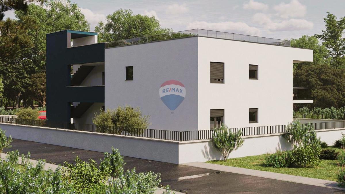 Appartamento 2 camere con terrazza e vista mare – Novigrad