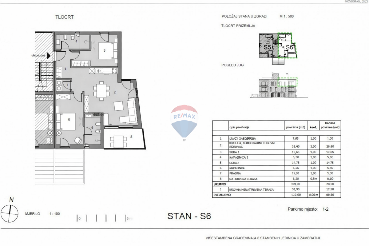 Umago, Zambrattia – Appartamento moderno – Vista mare – Nuova costruzione