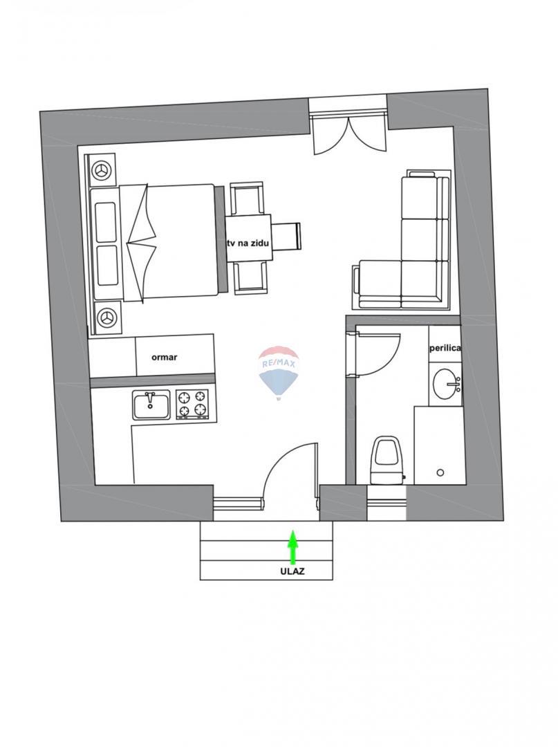 Appartamento Sošići, Kanfanar, 32m2