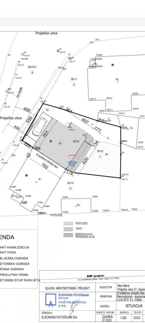 Casa Kustošija, Črnomerec, 137,84m2