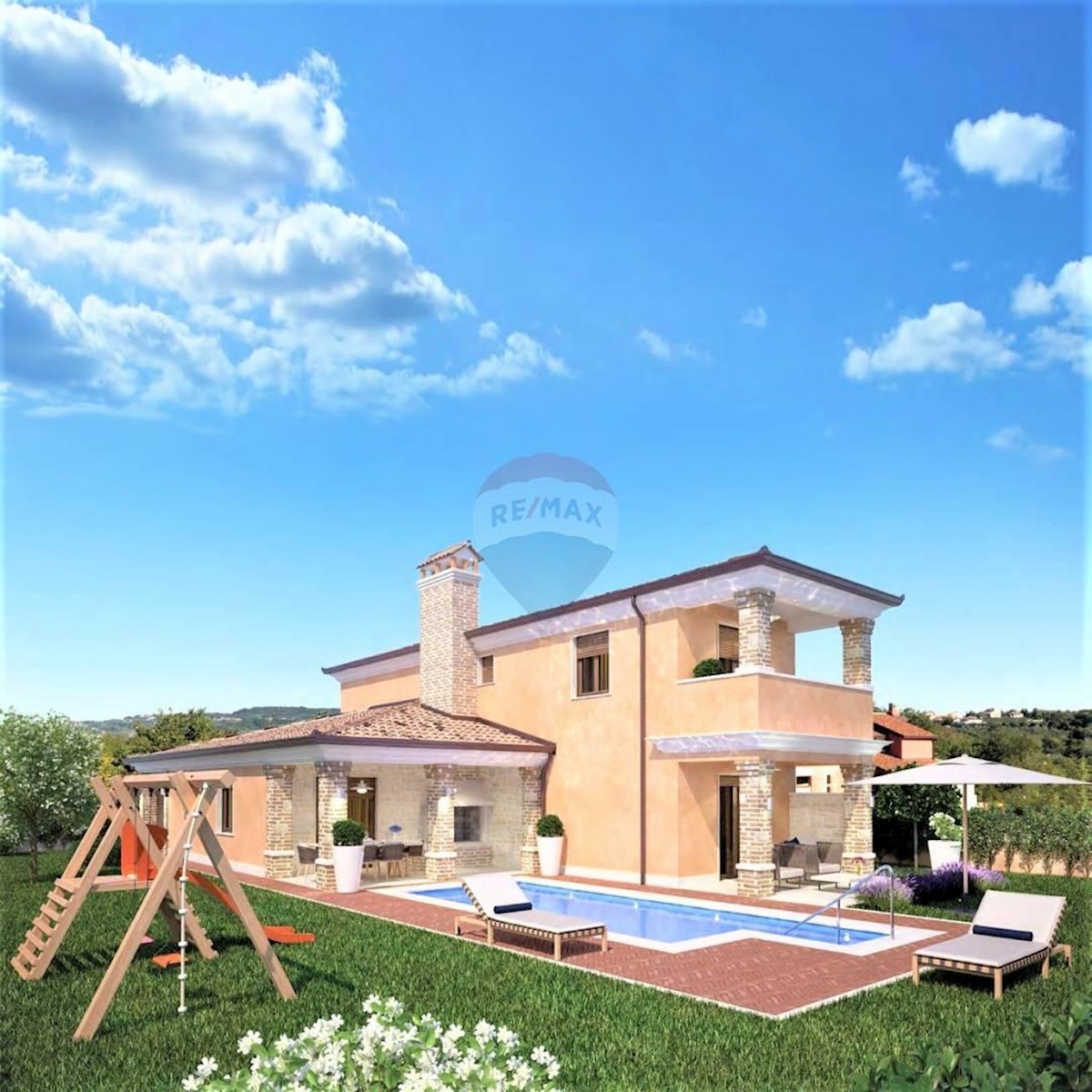 Villa Singola/Casa Vacanza Kaldanija, Buje, 216m2