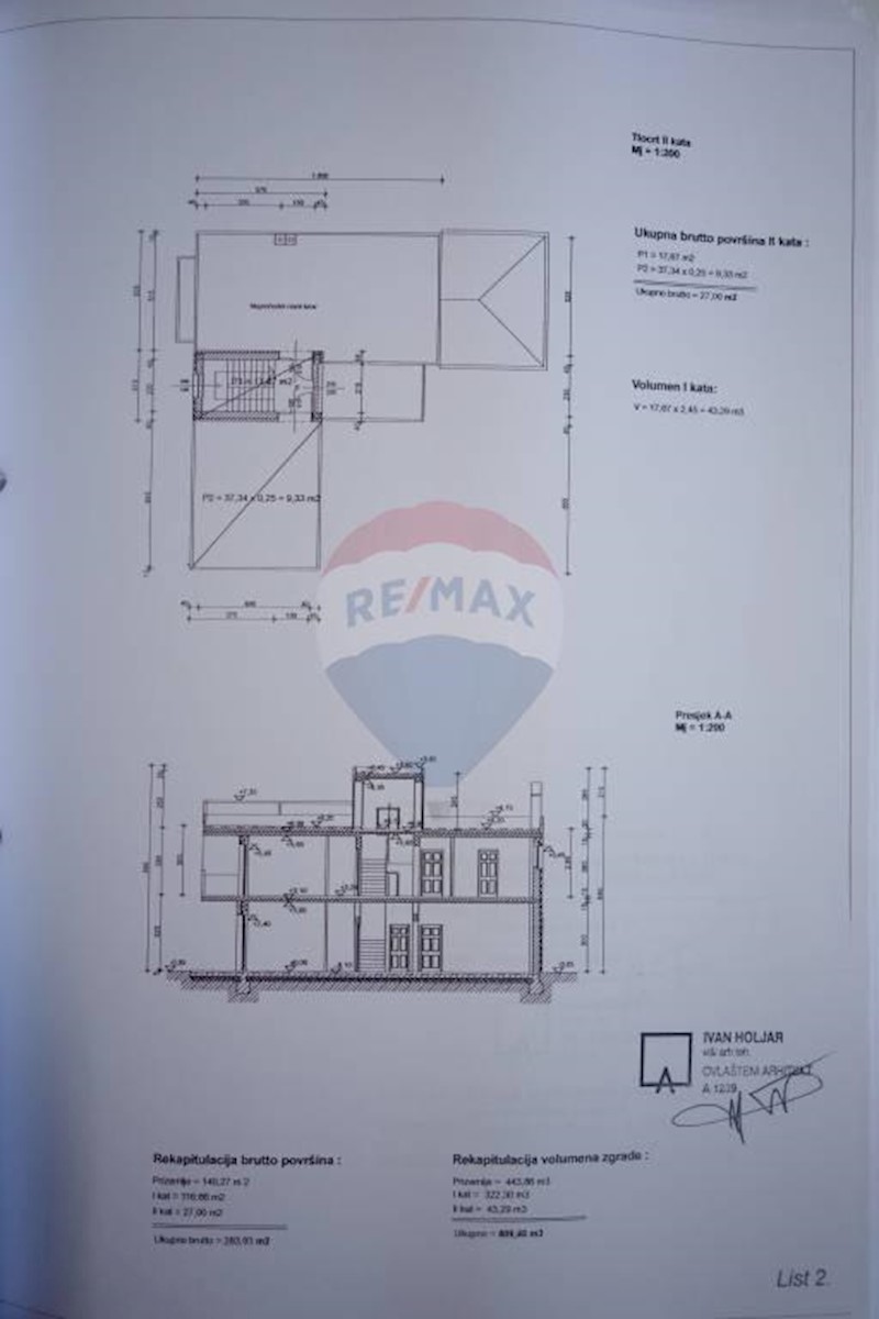 Terreno edificabile Grižane-Belgrad, Vinodolska Općina, 842m2