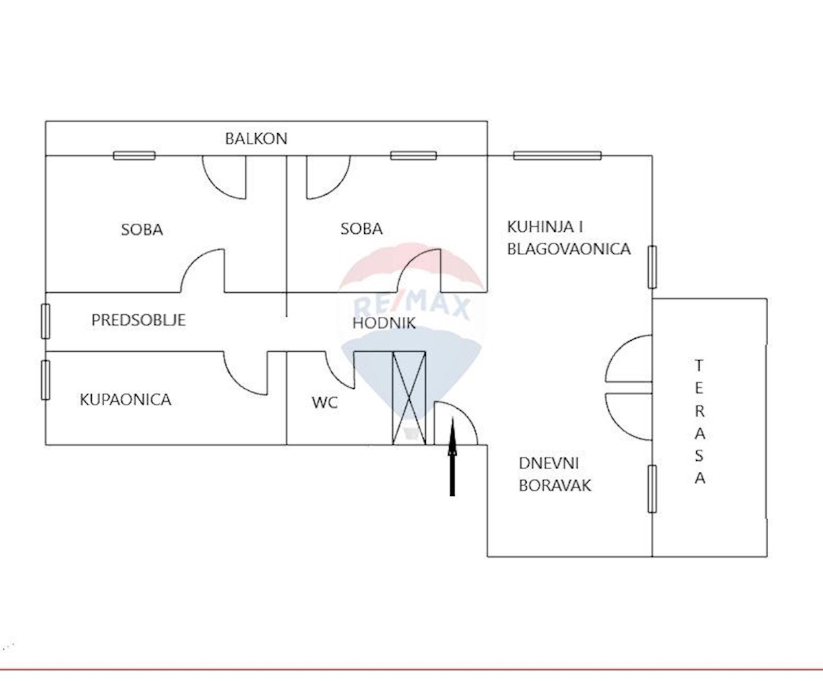 Appartamento Vrhovec, Črnomerec, 124m2