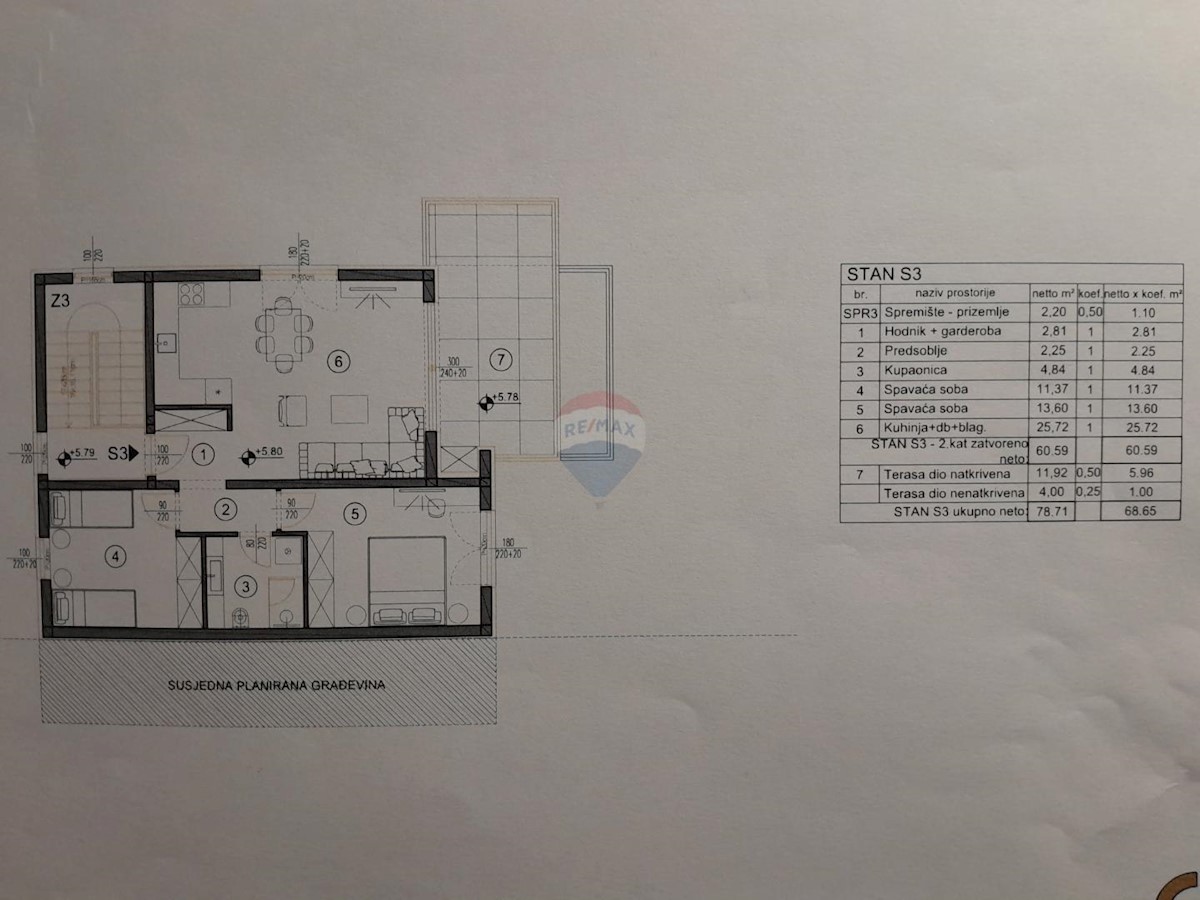 Appartamento Medulin, 71,15m2