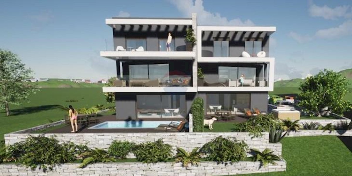 Appartamento Punat, 116,83m2