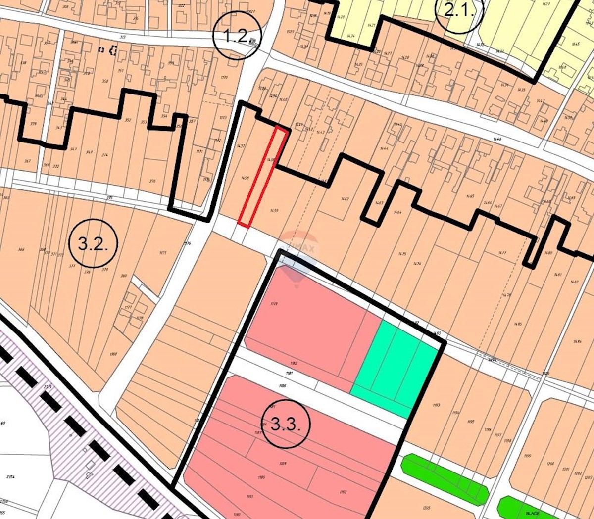 Terreno edificabile Kurilovec, Velika Gorica, 1.392m2