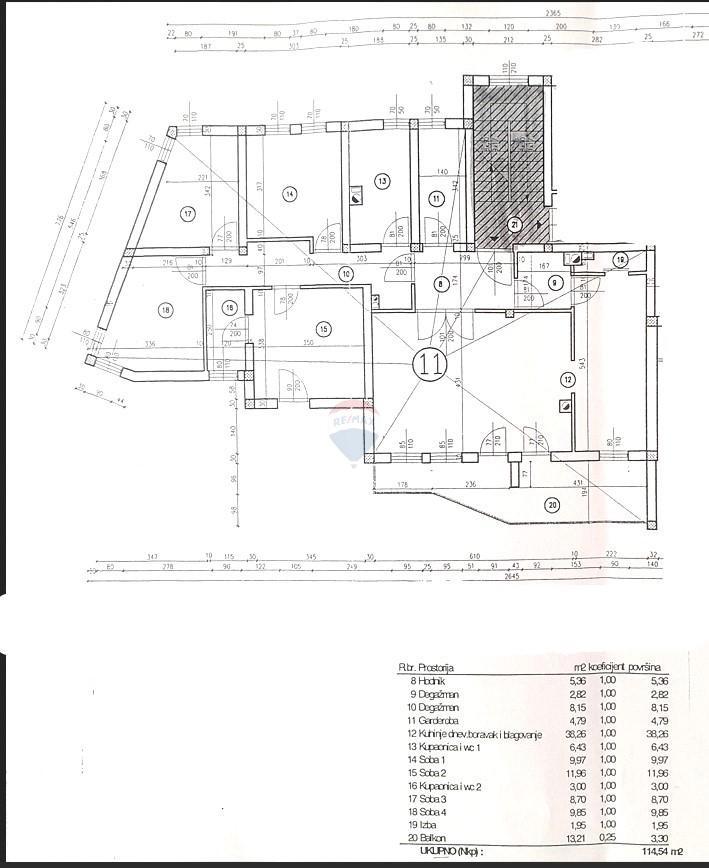 Appartamento Centar, Gornji Grad - Medveščak, 115m2