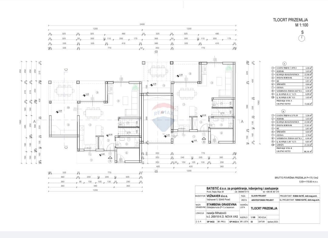 Casa Poreč okolica, Poreč, 156m2