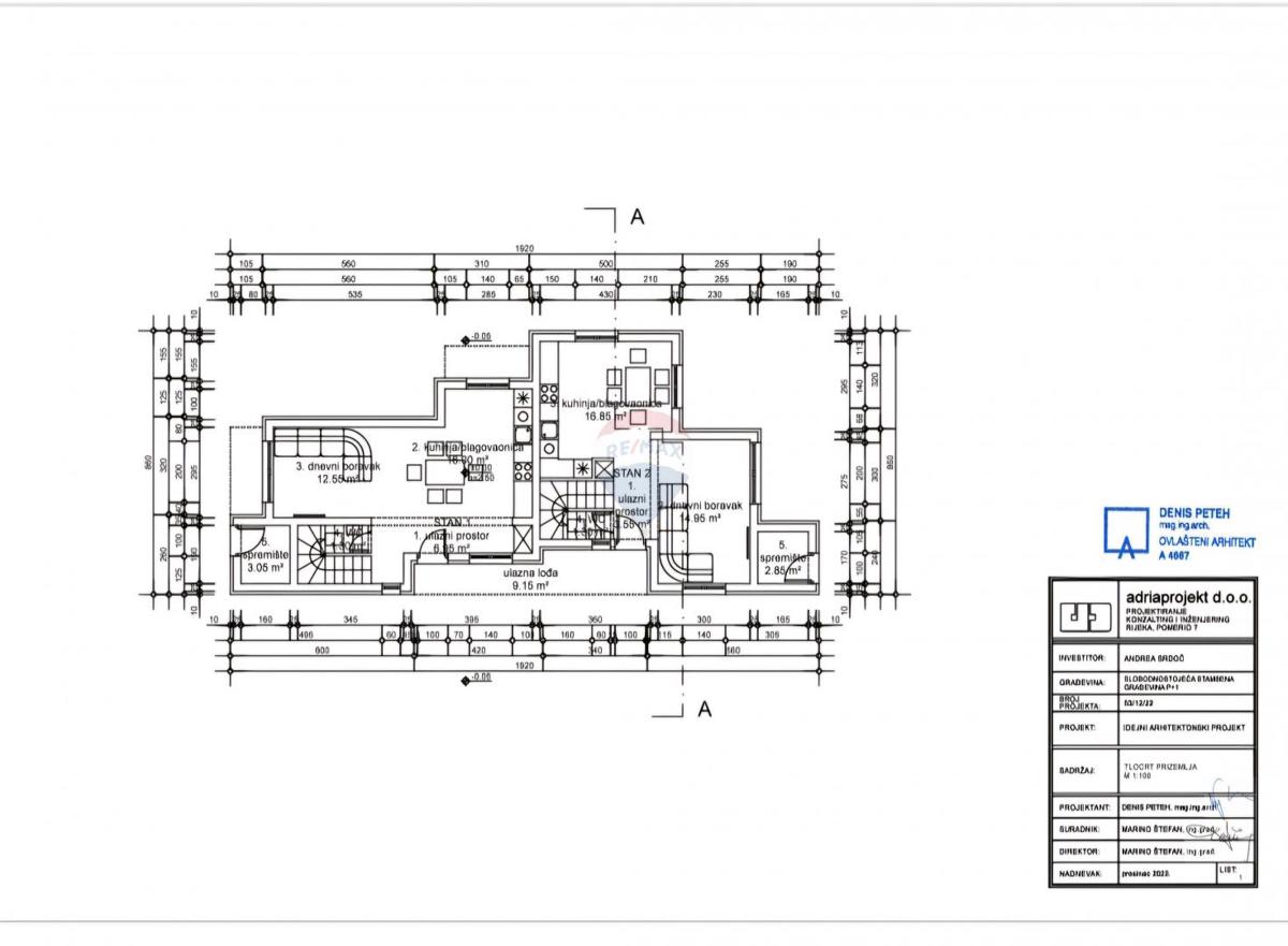 Terreno edificabile Sveti Vid-Miholjice, Malinska-Dubašnica, 980m2