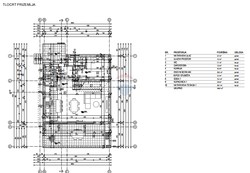 Terreno edificabile Šorići, Kanfanar, 800m2