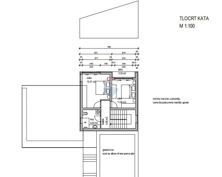 Terreno edificabile Sošići, Kanfanar, 580m2