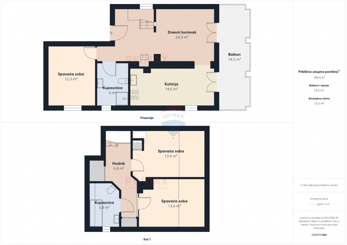 Appartamento Ližnjan, 76,16m2