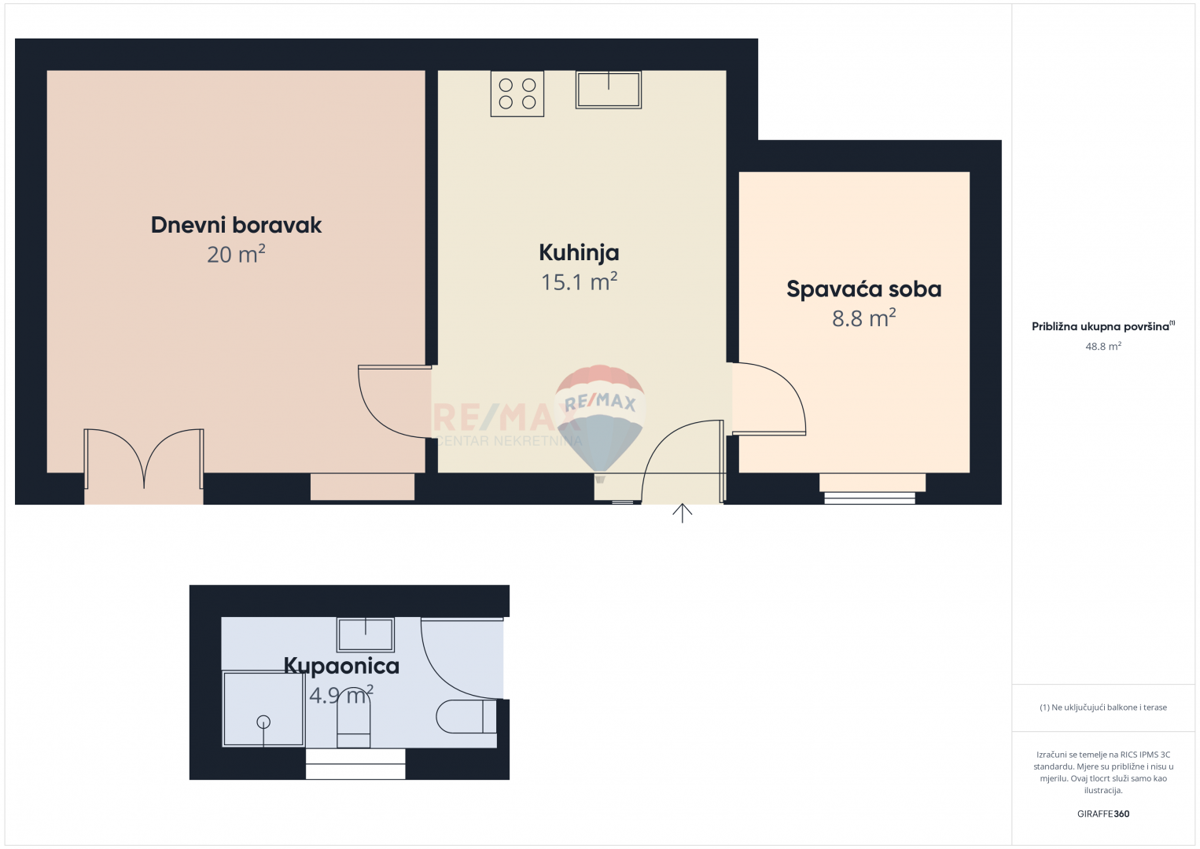 Istria, Pola – Appartamento nel centro città
