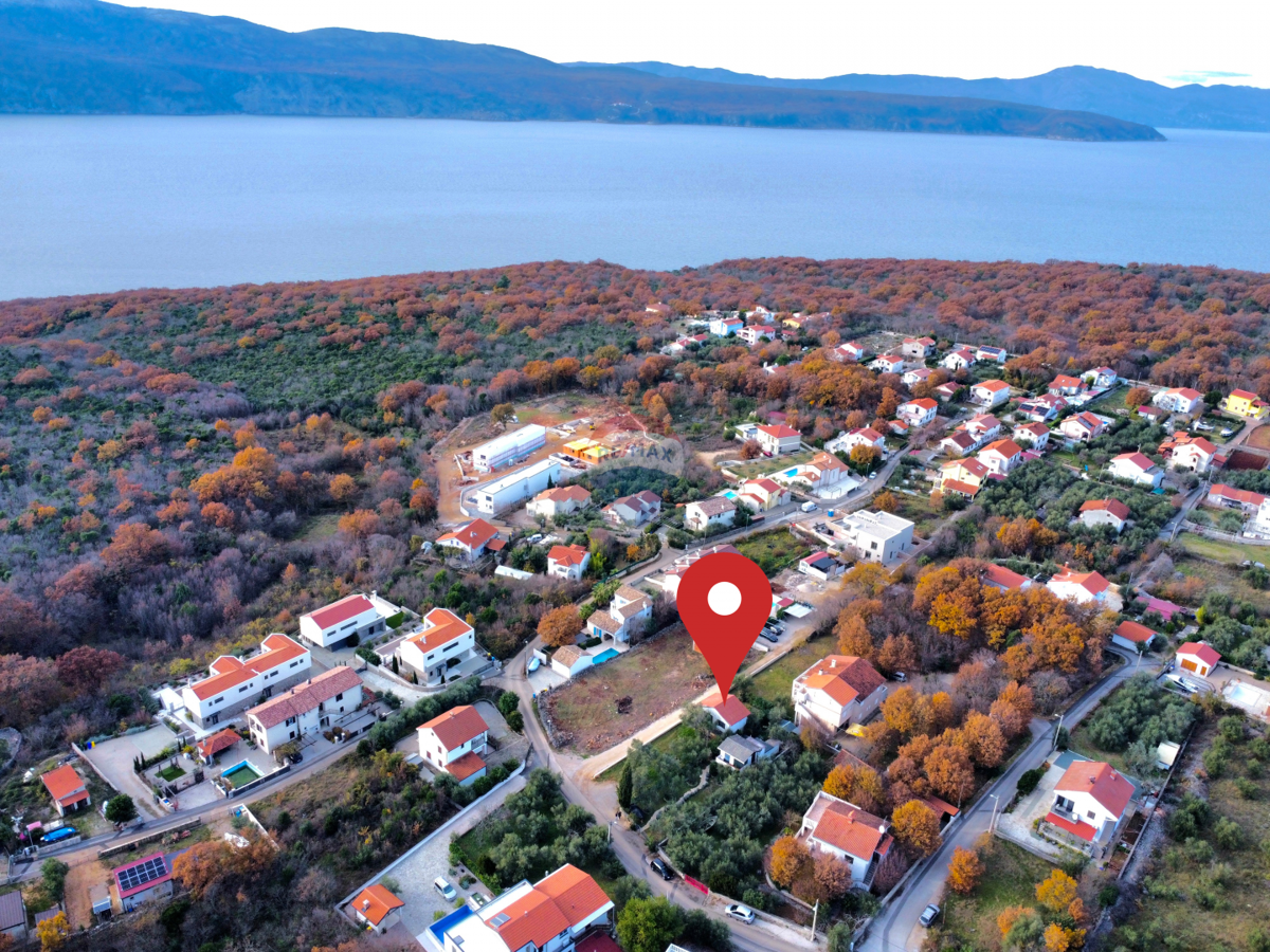 Krk, Linardići – Casa indipendente con progetto di ricostruzione