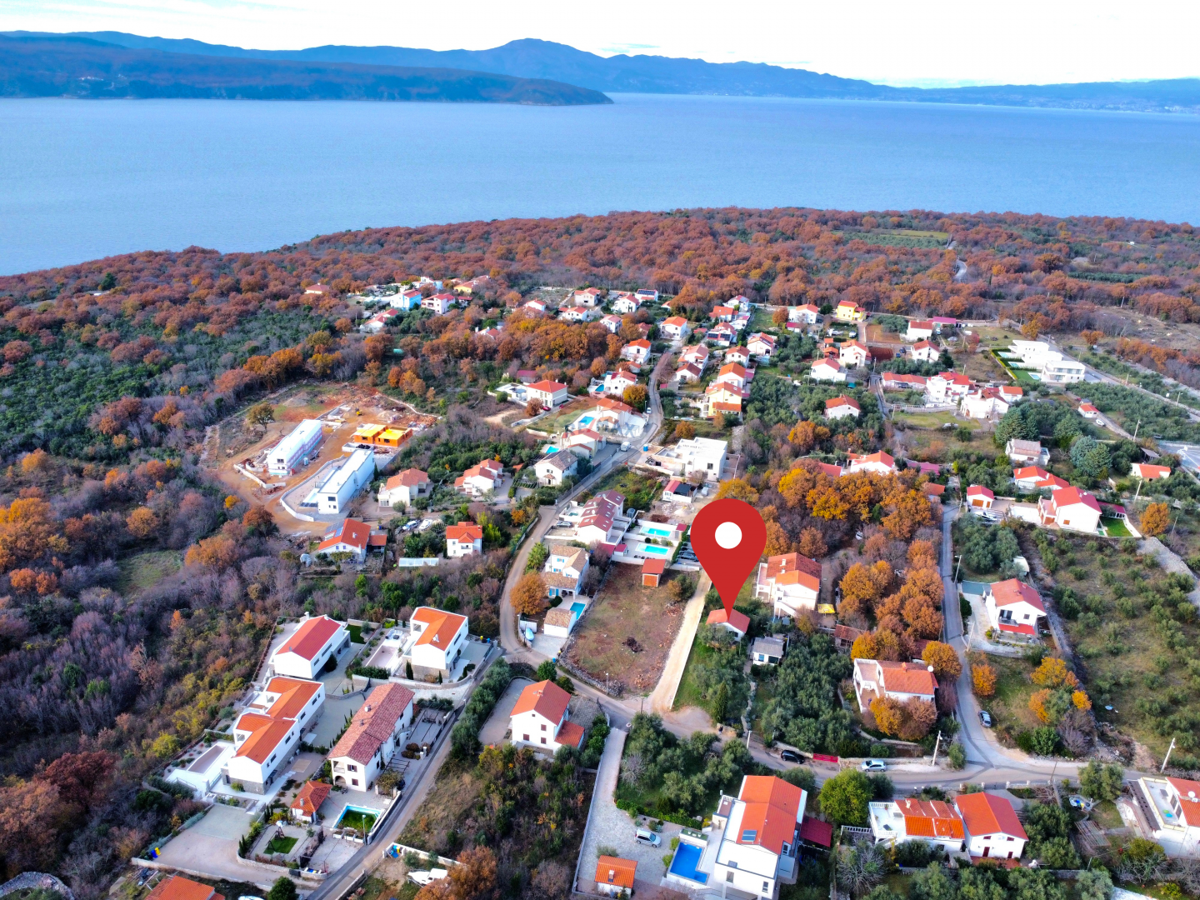 Krk, Linardići – Casa indipendente con progetto di ricostruzione