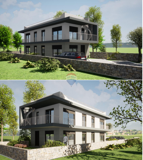 Krk, Linardići – Casa indipendente con progetto di ricostruzione