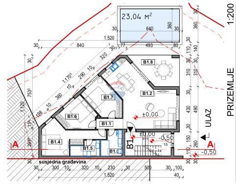 Appartamento Vrbnik, 97m2
