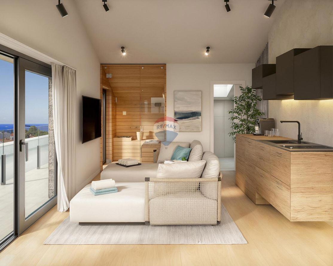 Istria, Rovigno – Attico esclusivo con vista mare irripetibile