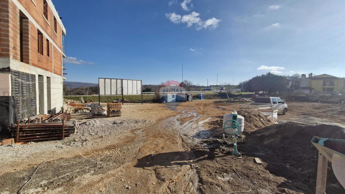 Istria, centro di Barbana – Locale commerciale in nuova costruzione, 164,05 m2