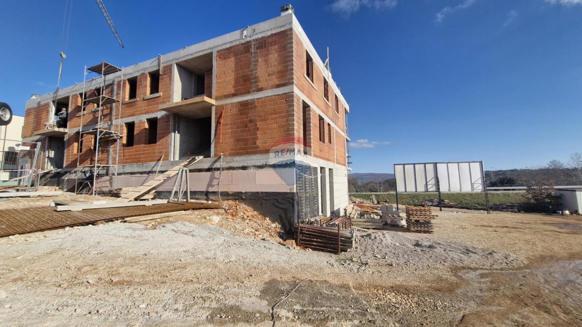 Istria, centro di Barbana – Locale commerciale in nuova costruzione, 164,05 m2