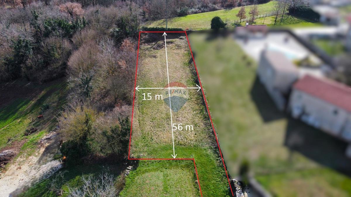 Terreno edificabile Kanfanar, 830m2