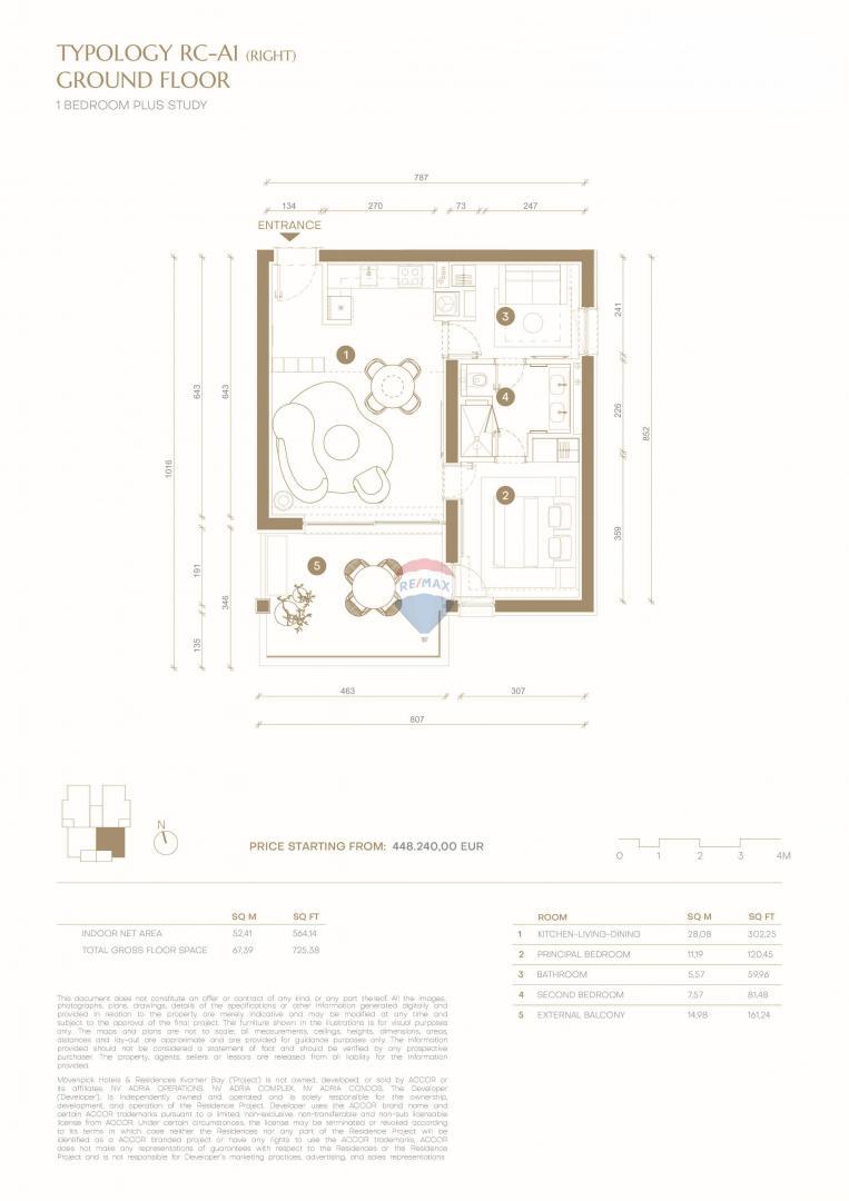 Appartamento Novi Vinodolski, 67,37m2