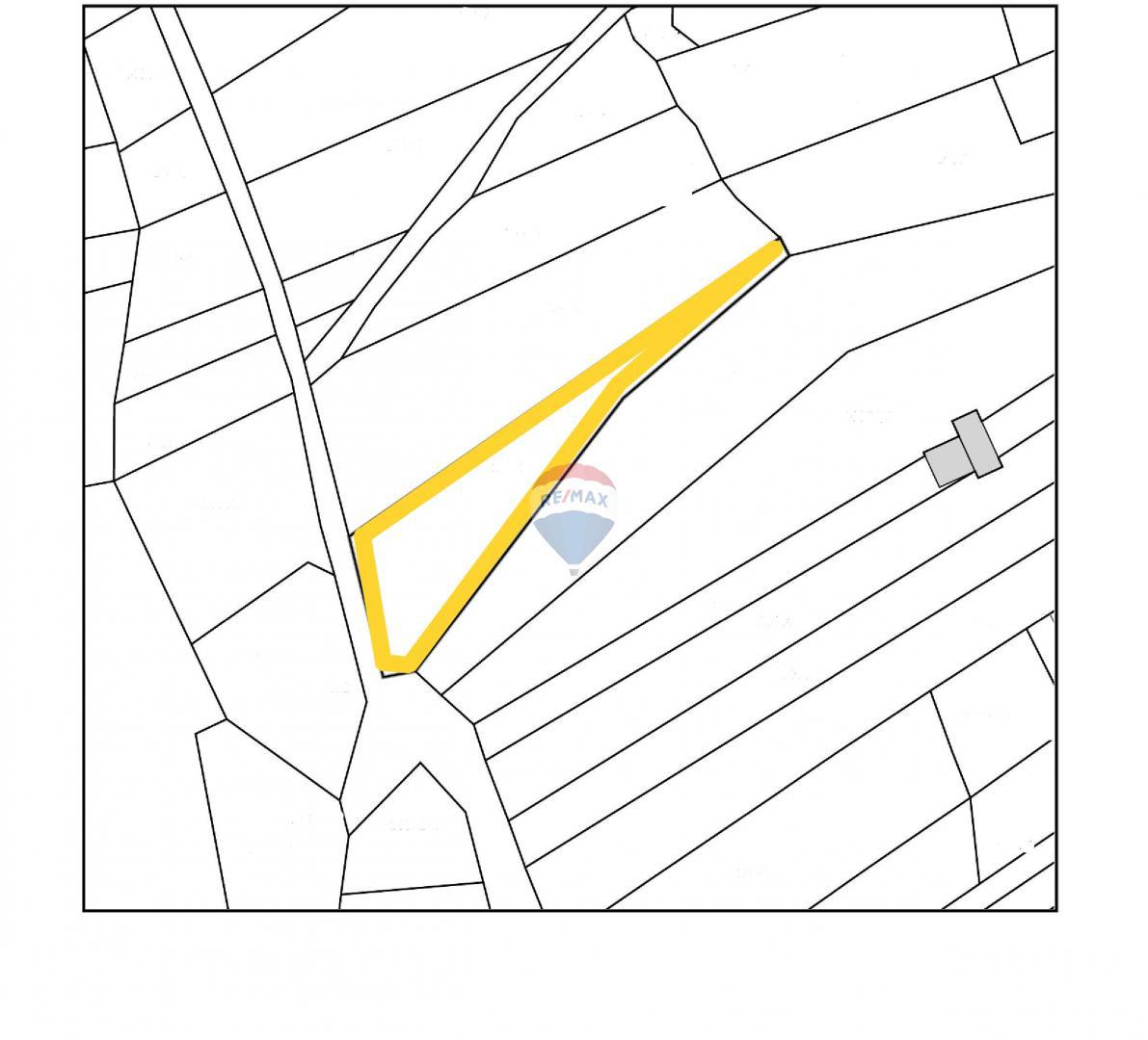 Terreno edificabile Breze, Novi Vinodolski, 1.464m2