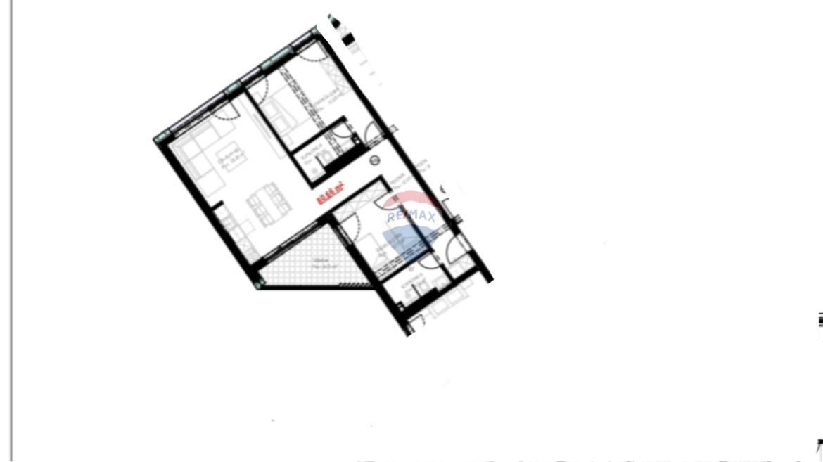 Appartamento Umag, 80,66m2