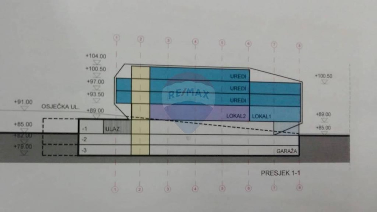 Terreno edificabile Škurinje, Rijeka, 1.361m2