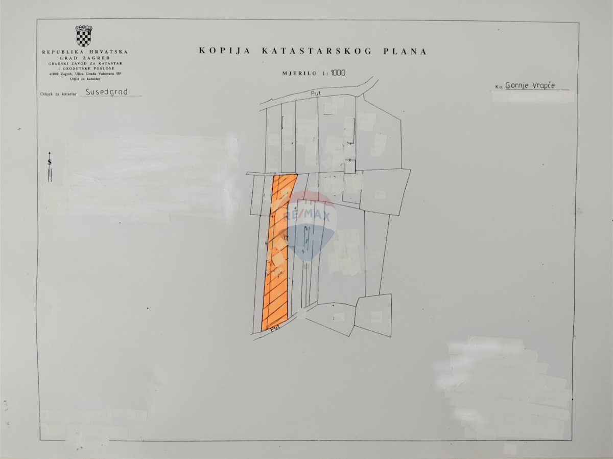 Terreno edificabile Perjavica, Podsused - Vrapče, 1.400m2